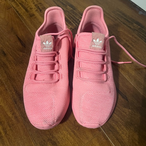 Adidas pink ortholite running shoes in box - Picture 3 of 7